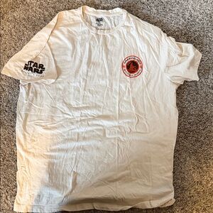 Star Wars Galaxy’s Edge Passholder Cream Tee with Black Logo